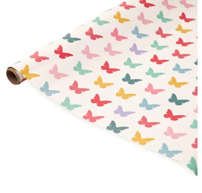 Papel De Regalo Happy Paper Mariposas 50 x 70 cm