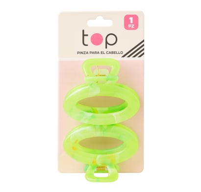 Pinza para el Pelo Top Verde 1 Unidad