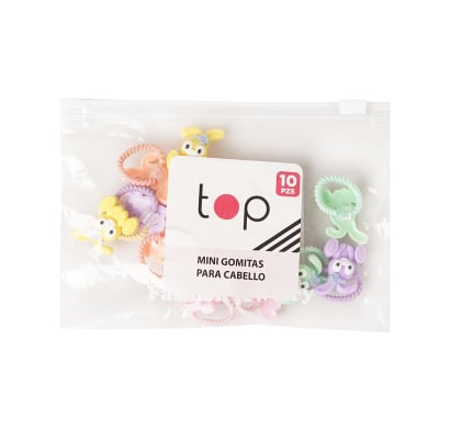 Mini Gomitas para el Pelo Top 10 Unidades