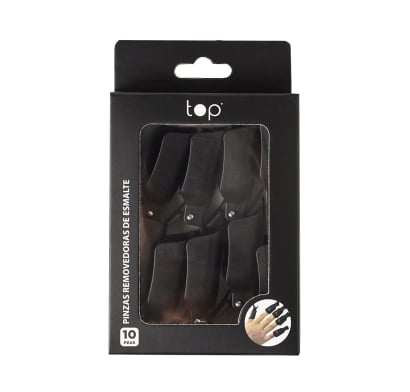 Pinzas Para Remover Esmalte Top Premium 10 Piezas