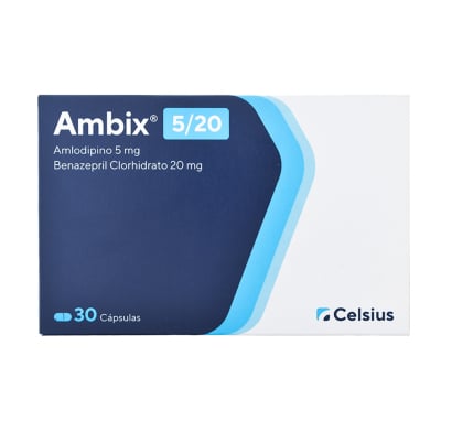 Ambix 5 mg / 20 mg 30 Cápsulas