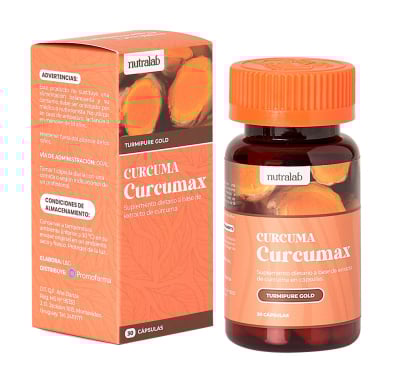 Suplemento Curcumax 30 Cápsulas
