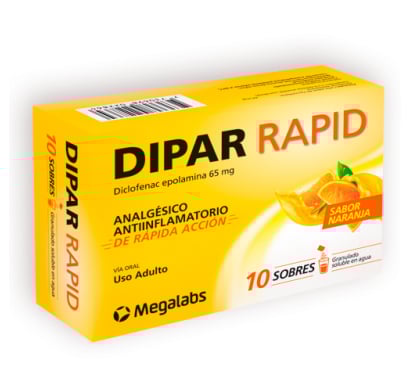 Dipar Rapid 65 mg 10 Sobres
