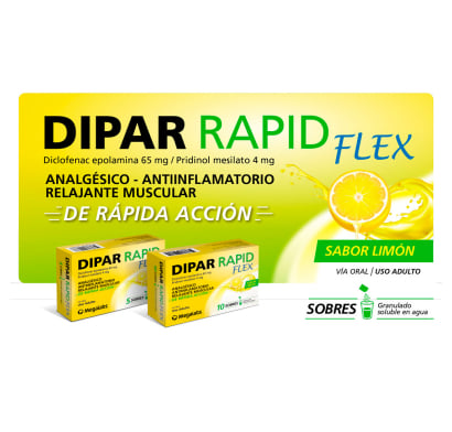 Dipar Rapid Flex 65 mg/4 mg 5 Sobres