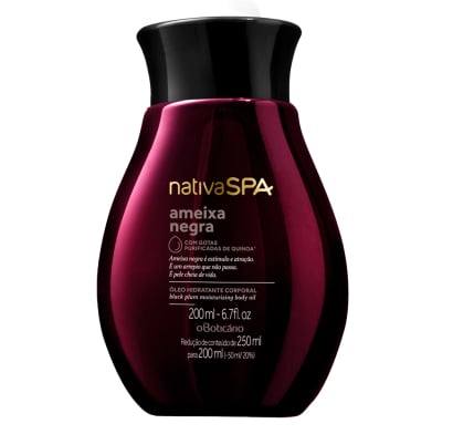 Óleo Corporal O Boticário Nativa SPA Ameixa Negra 200 ml