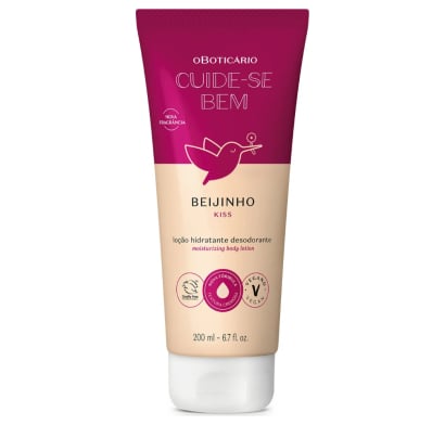Loción Corporal O Boticário Cuide-Se Bem Beijinho 200 ml