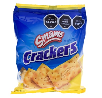 Galletas Cracker Smams sin Gluten 150 g