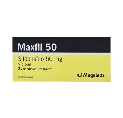 MAXFIL 50 MG 2 COMPRIMIDOS