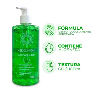 Gel Post Solar Medclinical Aloevera 500 g