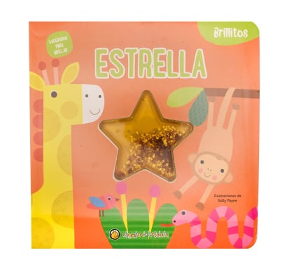 Libro Brillitos de silicona - estrella