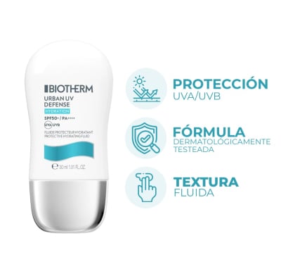 Protector Solar Biotherm Urban UV Defense Fluid FPS50 30 ml