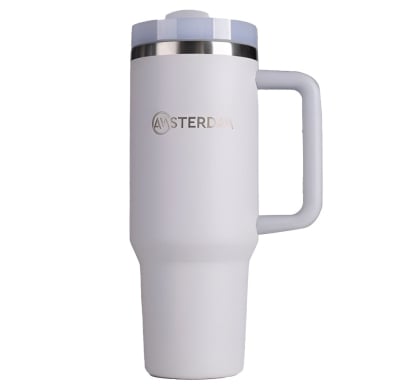 Vaso Amsterdam con Mango Gris 1.2 l