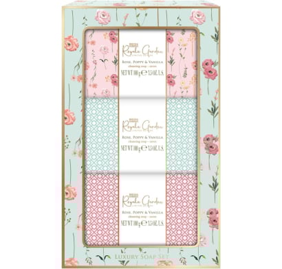 Jabón en Barra Baylis & Harding Royale Garden Rose Corporal 3 Unidades