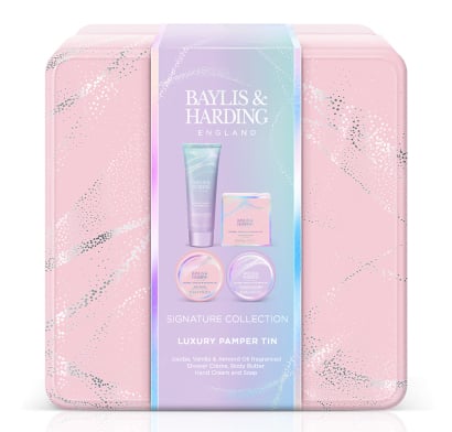 Set Baylis & Harding Jojoba, Vanilla Lata 4 Unidades