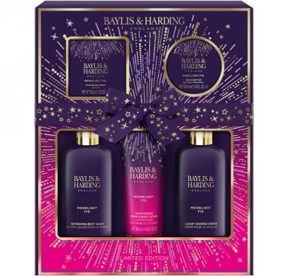 Set de Baño Baylis & Harding Moonlight Fig Perfect 5 Unidades