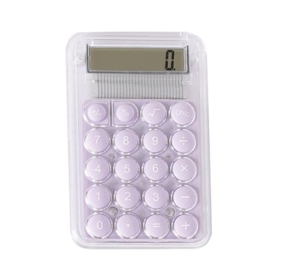 Calculadora Happy Paper Lila