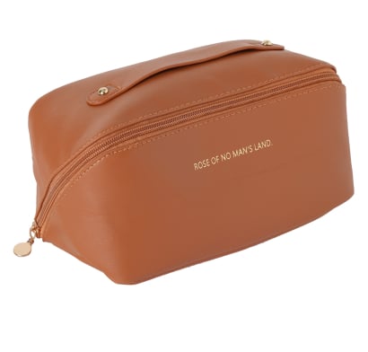 Cosmetiquera Top Marrón