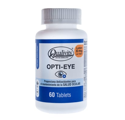 Suplemento Qualivits Opti Eye With Lutein 60 Tabletas