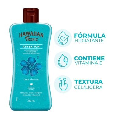 Gel Post Solar Hawaiian Tropic Instantáneo 240 ml
