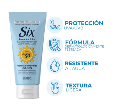 Protector Solar Six FPS50 80 g