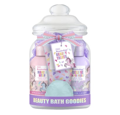 Set de Ducha Baylis & Harding Beauticology Candy Caramelero 4 Unidades