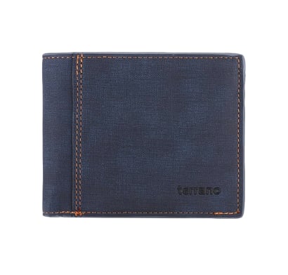Billetera de Hombre Terrano Azul Francia