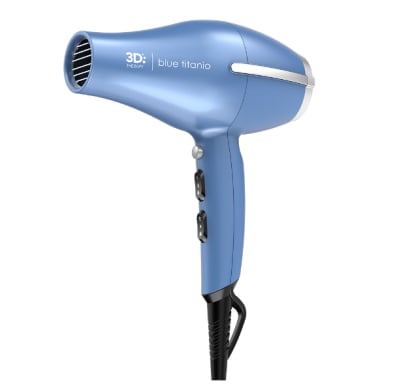 Secador Gama 3D Titanio Azul 220V