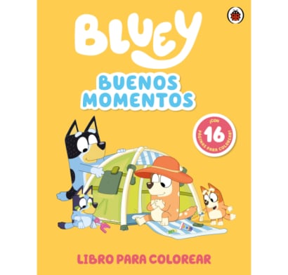 Libro para colorear Bluey - buenos momentos