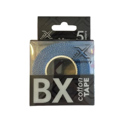 Cinta de Algodón Deportiva Barex Cotton Tape 3.8 cm x 5 m Azul