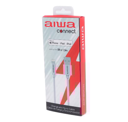 Cable de Carga Aiwa USB Blanco