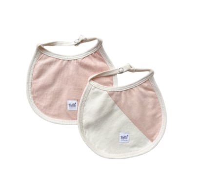 Pack Baberos Humi Bebé Combinados Rosa