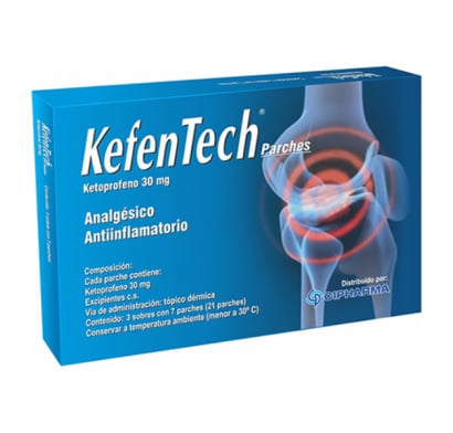 Kefentech 30 mg 21 Parches