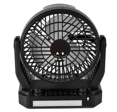 Ventilador Portátil Nordmende NRD-RS90V Radio Solar