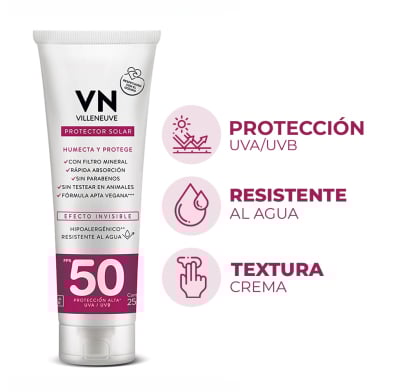 Protector Solar Villeneuve Family FPS50 250 ml