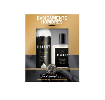 Pack Dr.Selby Lavender Espuma 149 g + After Shave 60 ml