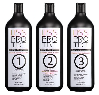 Kit de Alisado Liss Protect 3 Pasos 1 l