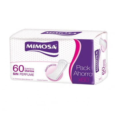 Protector Diario Mimosa 60 Unidades