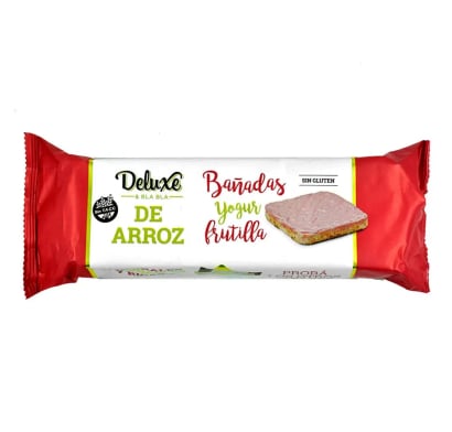 Galletas de Arroz Deluxe Yogurt de Frutilla 115 g