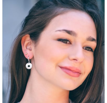 Caravanas Oh Jacinta! María Plateado