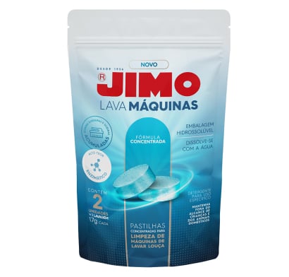 Pastillas Lava Máquinas Jimo Limpieza De Lavavajillas 2 Unidades