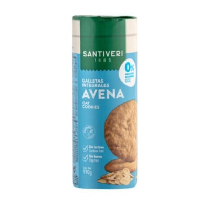 Galleta Santiveri Avena sin Azúcar 190 g