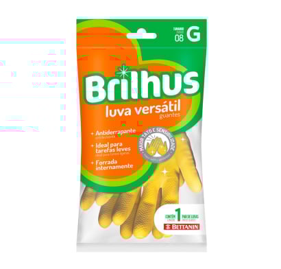 Guantes de Limpieza Brilhus Versátil Talle Grande