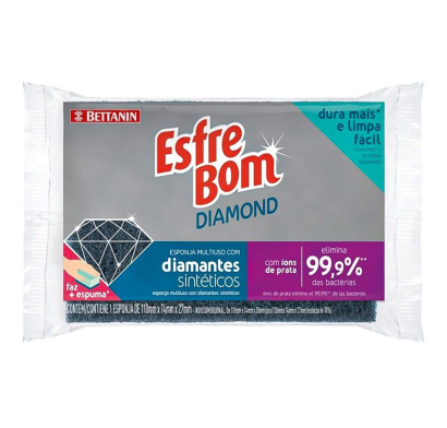 Esponja Esfrebom Diamond 1 Unidad