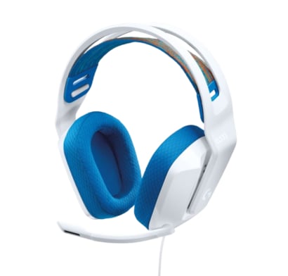 Auriculares Logitech Gaming Blanco 3.5 m