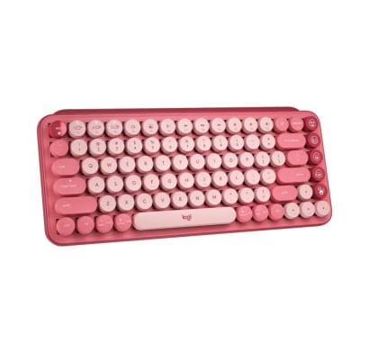 Teclado Inalámbrico Logitech Pop Keys Rosa