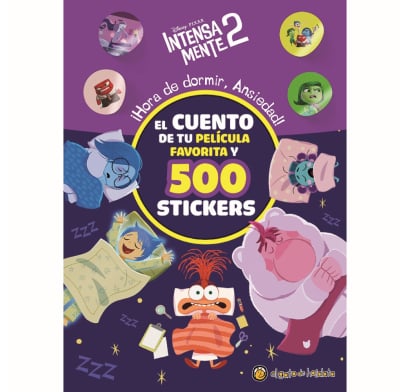 Libro Mundo de stickers - intensamente 2