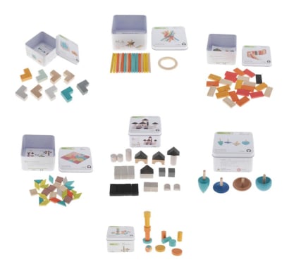 Juegos Varios De Madera En Lata