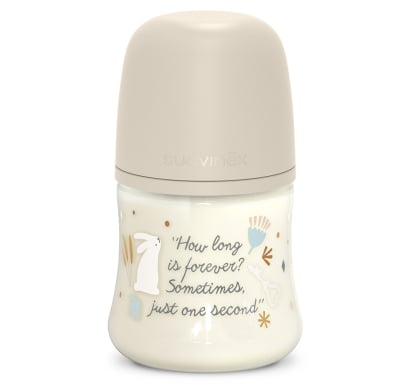 Mamadera Fisiológica Suavinex SX PRO 0 a 3 Meses Wonderland Beige 150 ml