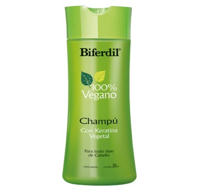 Shampoo Biferdil 100% Vegano 200 ml