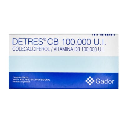 Detres 100.000 Ui X 1 Capsulas